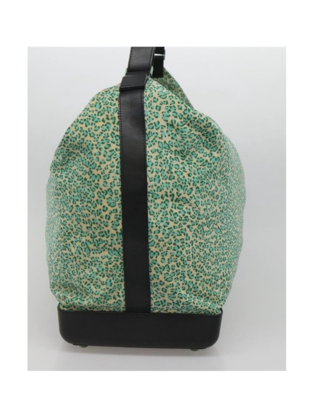 Authentic BOTTEGA VENETA Shoulder Bag Nylon Green - Picture 3 of 16